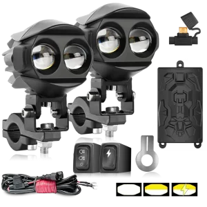 پروژکتور 2 رنگ 2 لنز 100w